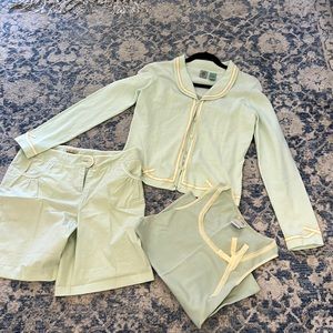 Anthropologie Sweater, top and shorts GUC